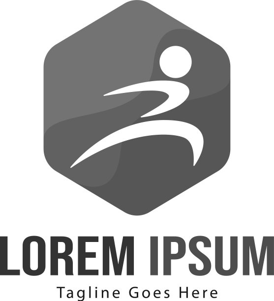 运动标志模板设计极简运动图片下载