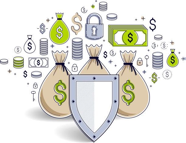 保护超过3个钱袋财务安全图片下载