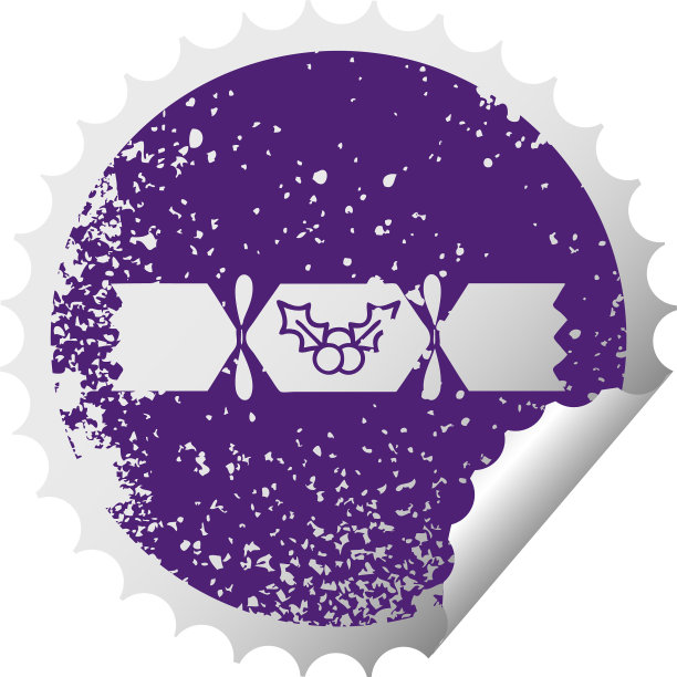 心疼圆形脱皮贴纸符号图片下载