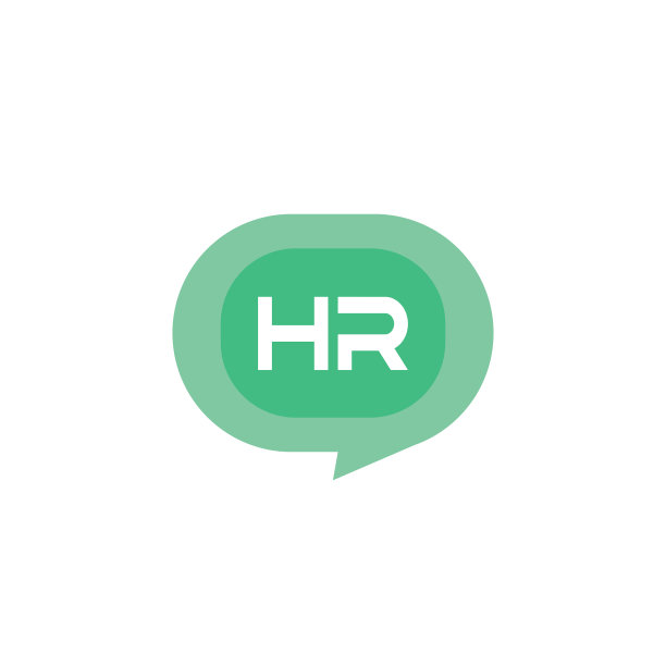 字母HR标志模板设计图片下载