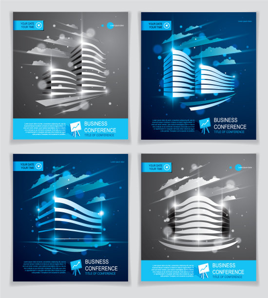 未来建筑广告设置现代建筑图片下载