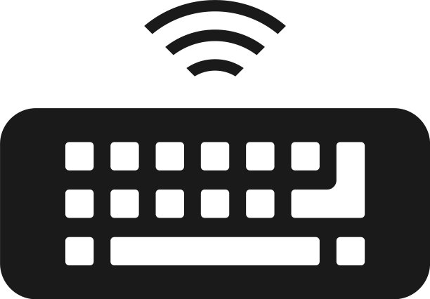 键盘图标设计模板图片下载