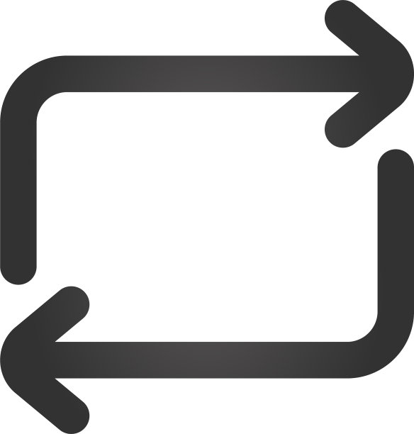 重复刷新升级矩形箭头图片下载