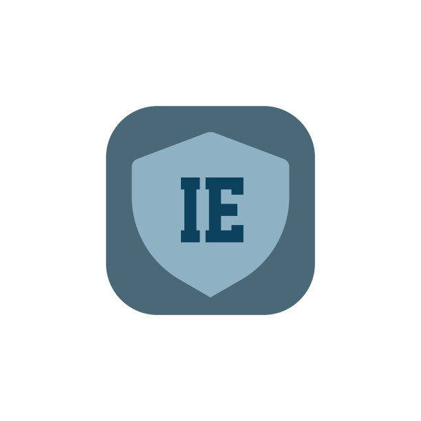 字母IE logo模板设计图片下载