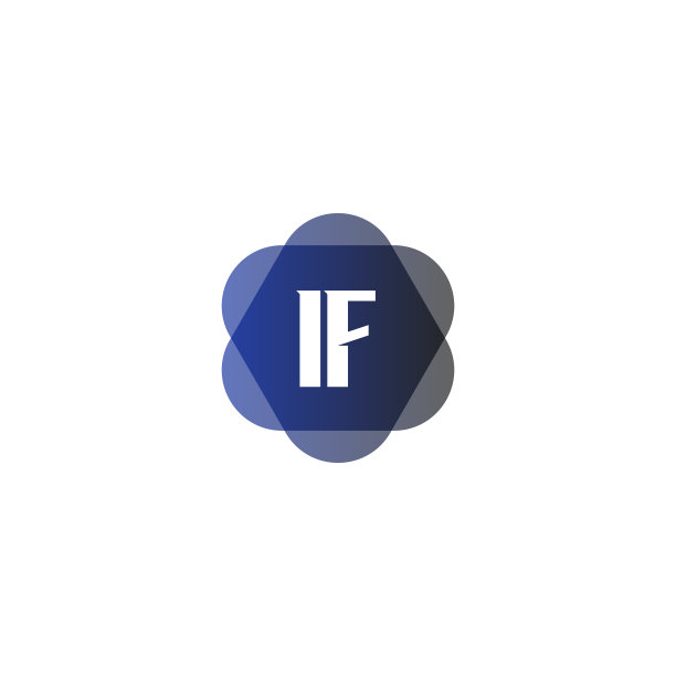 首字母IF标志模板设计图片下载