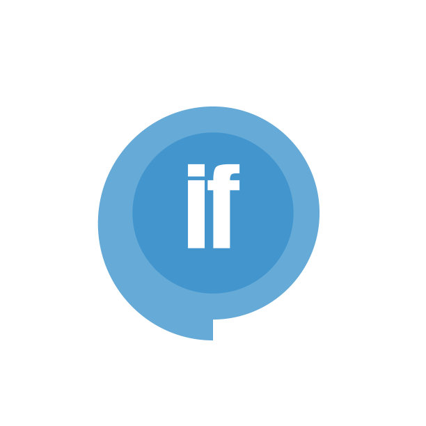 首字母IF标志模板设计图片下载