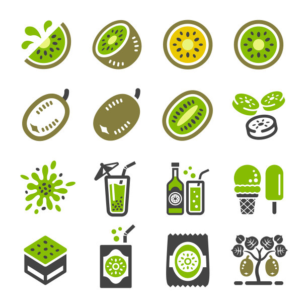 猕猴桃图标设置图片下载