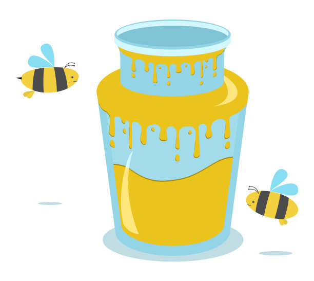 蜂蜜罐图片下载