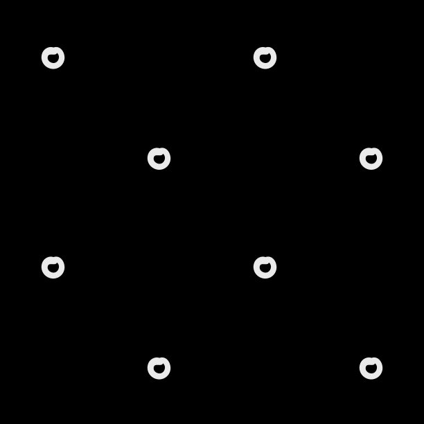 最小的单色手写图案点图片下载