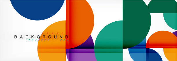 半圆抽象背景现代几何图片下载