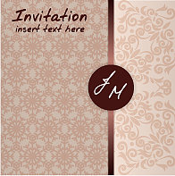 婚礼请帖模板卡片庆祝图片下载