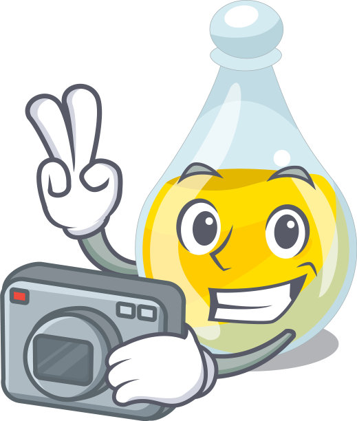 吉祥物碗里的芝麻油图片下载