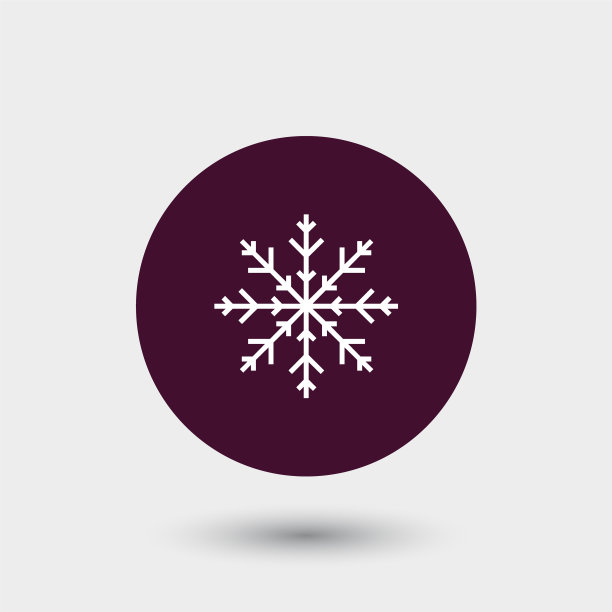 雪花图标简单图片下载