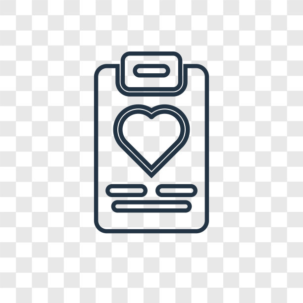 文档概念线性图标隔离图片下载