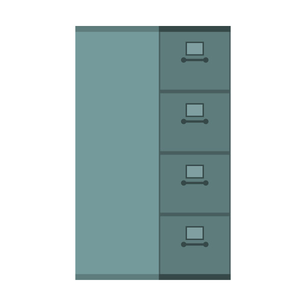 文件柜封闭卡索引铁盒图片下载