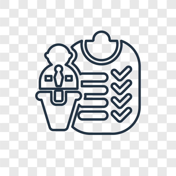 技能概念线性图标图片下载