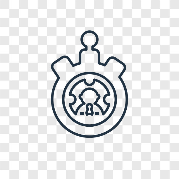秒表概念线性图标图片下载