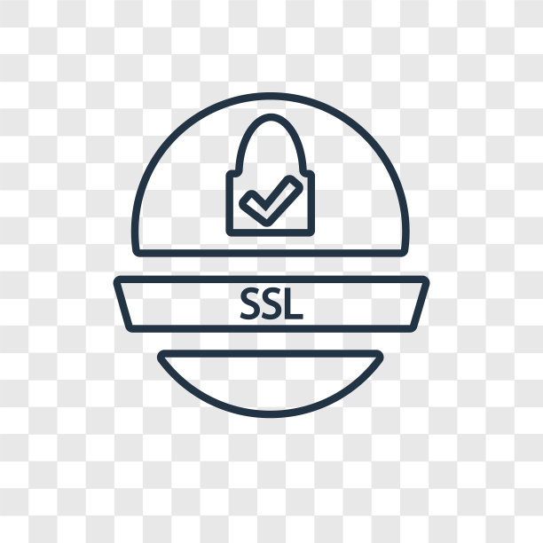 SSL概念线性图标图片下载