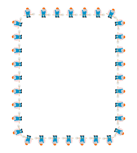 工人背景框架为劳动节假期图片下载