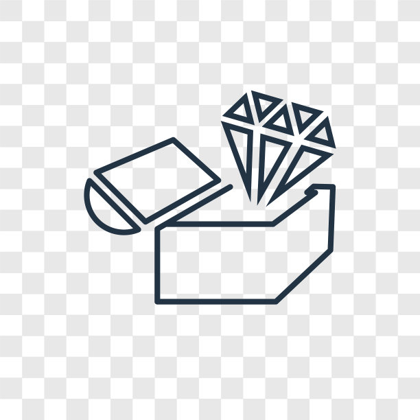 藏宝图概念线性图标孤立上图片下载