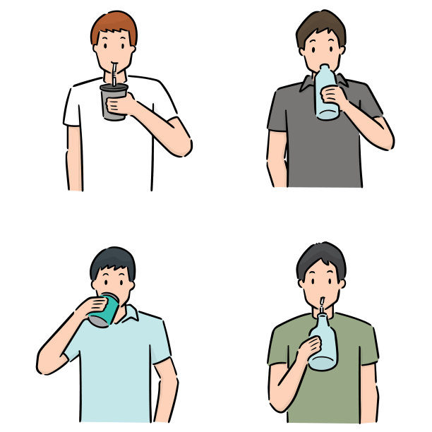 男人饮用图片下载