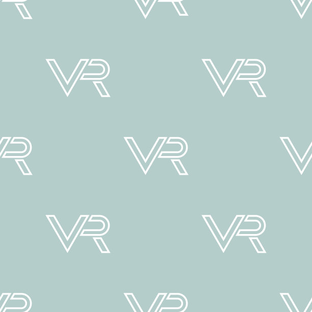 无缝模式与vr标志图片下载