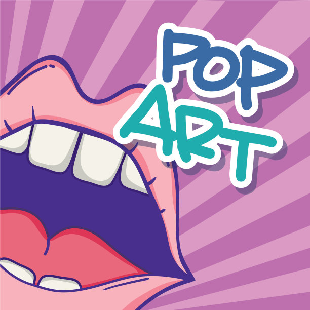 波普艺术的漫画图片下载