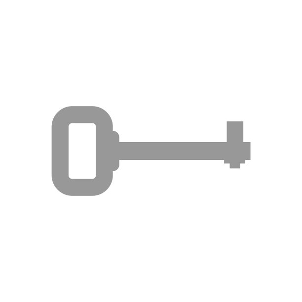 老钥匙孤立古门牌上白图片下载