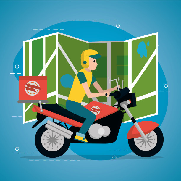 送货服务卡通图片下载