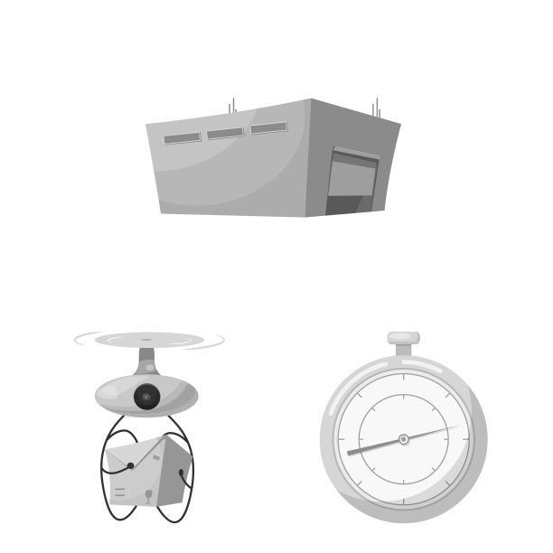 设计货物和货物图标收集图片下载