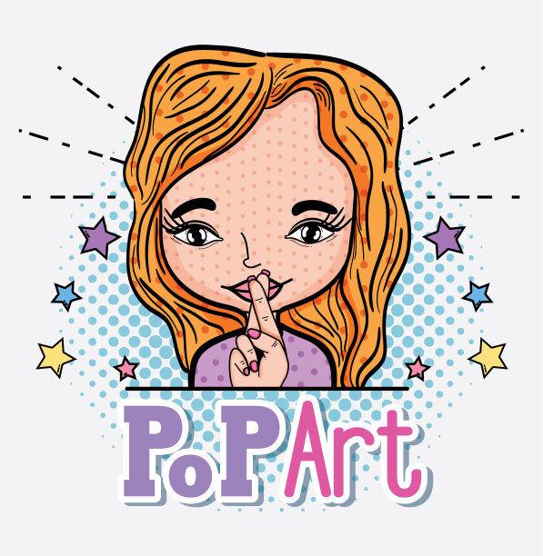 波普艺术卡通图片下载