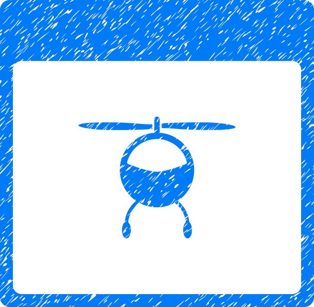 直升机日历页粒状纹理图标图片下载