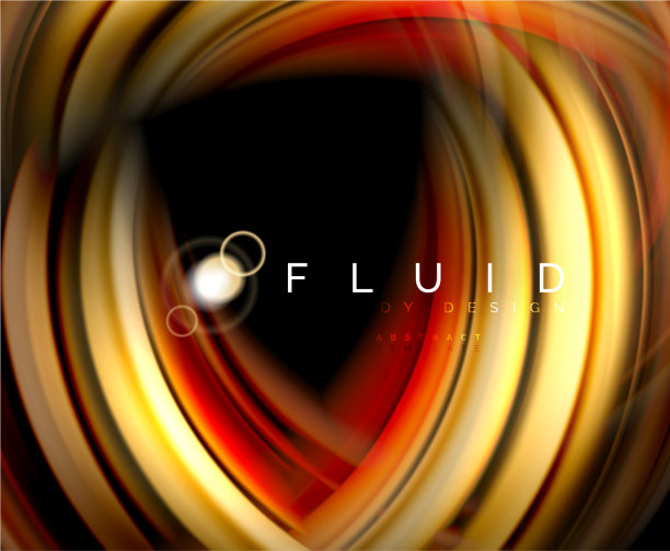 流体平滑波抽象背景流动图片下载