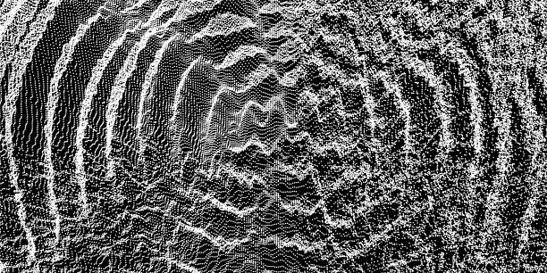 3d波浪背景与涟漪效应图片下载