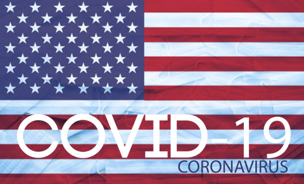 冠状病毒与美国图片下载