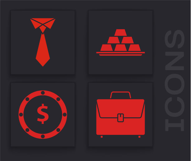 套公文包用金条和硬币扎钱图片下载