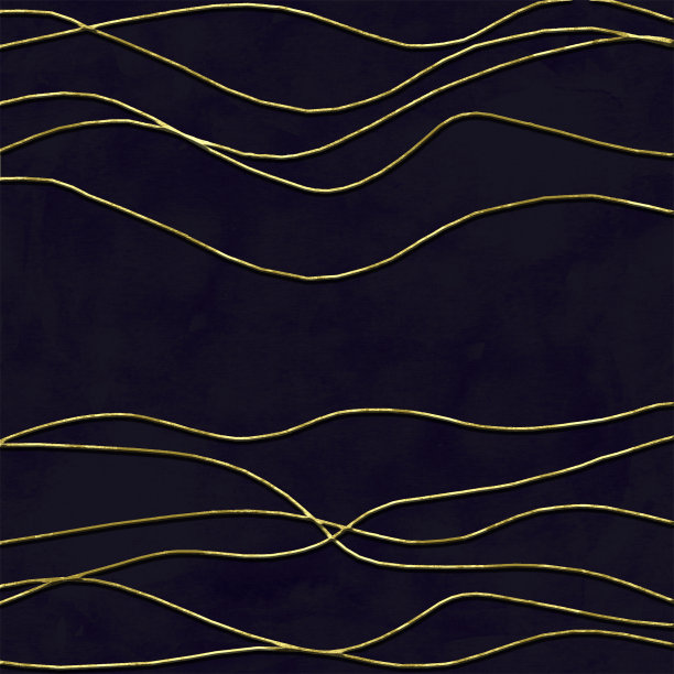 金色闪光3d线框架背景。金色闪闪发光的条纹在黑色水彩纹理上。图片下载