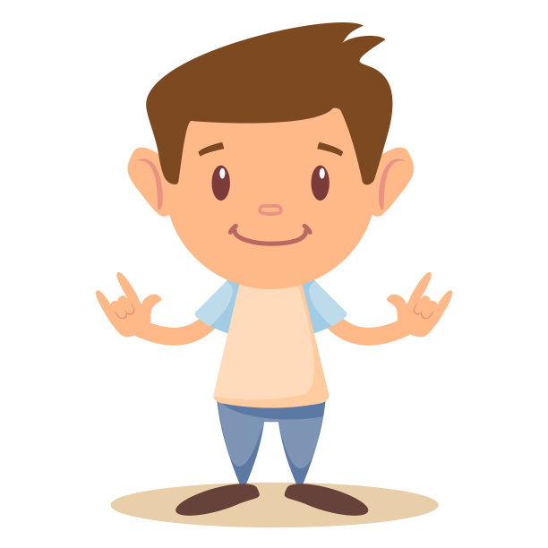 近距离肖像酷男孩显示岩石和图片下载