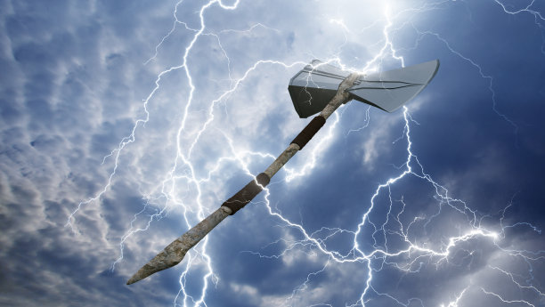 雷霆斧头。图片下载