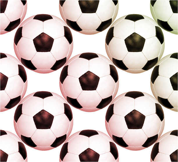 足球运动背景形象多样图片下载