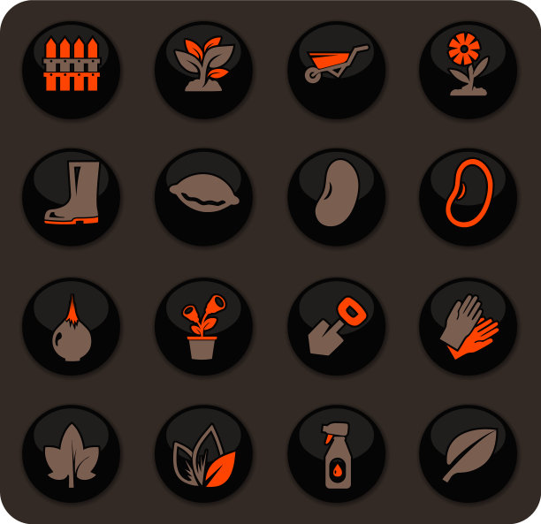 园艺图标设置图片下载