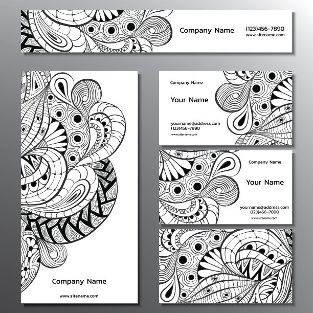 一本品牌书、名片、传单图片下载