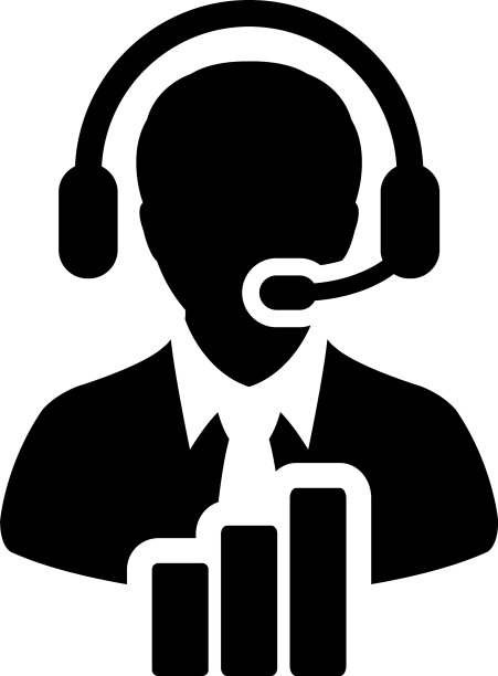报告图标男性客户数据支持人员图片下载