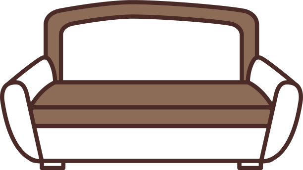 沙发家具家居装饰的舒适元素图片下载