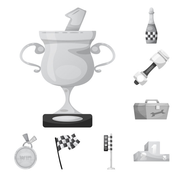 汽车及拉力赛标志套的设计图片下载