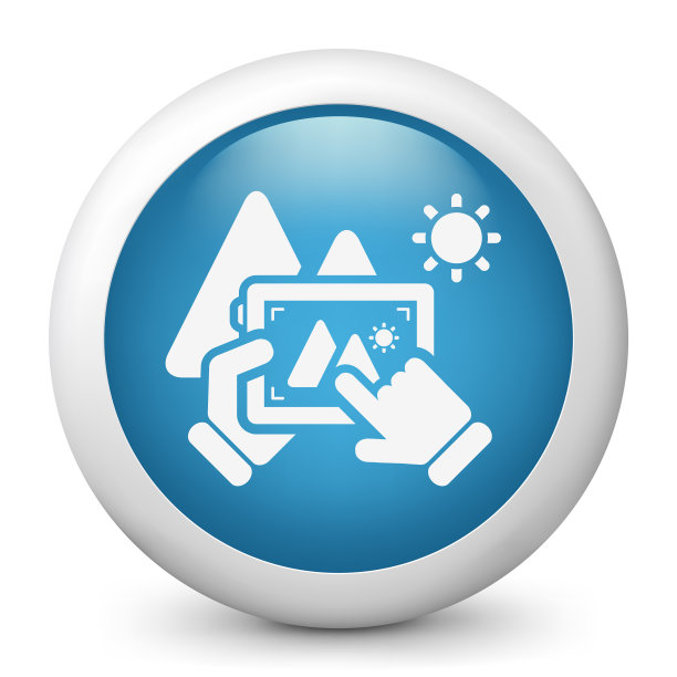 景观数码照片概念图标图片下载