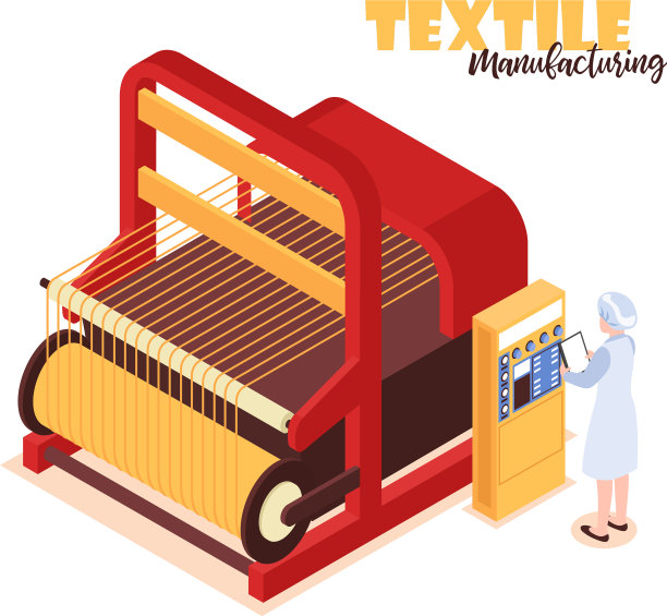 纺织厂的概念图片下载
