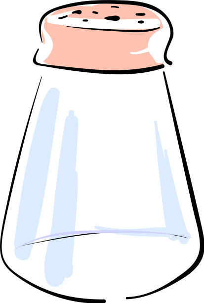 画一个大的盐瓶或颜色图片下载