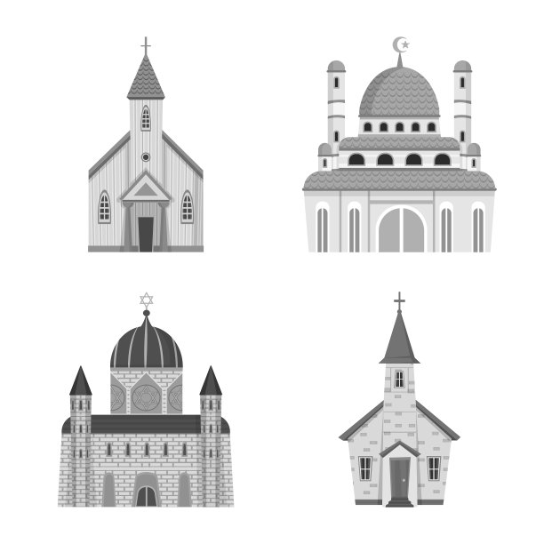 设计建筑和信仰的象征图片下载