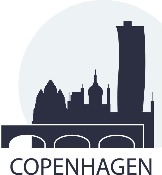 丹麦哥本哈根的天际线图片下载